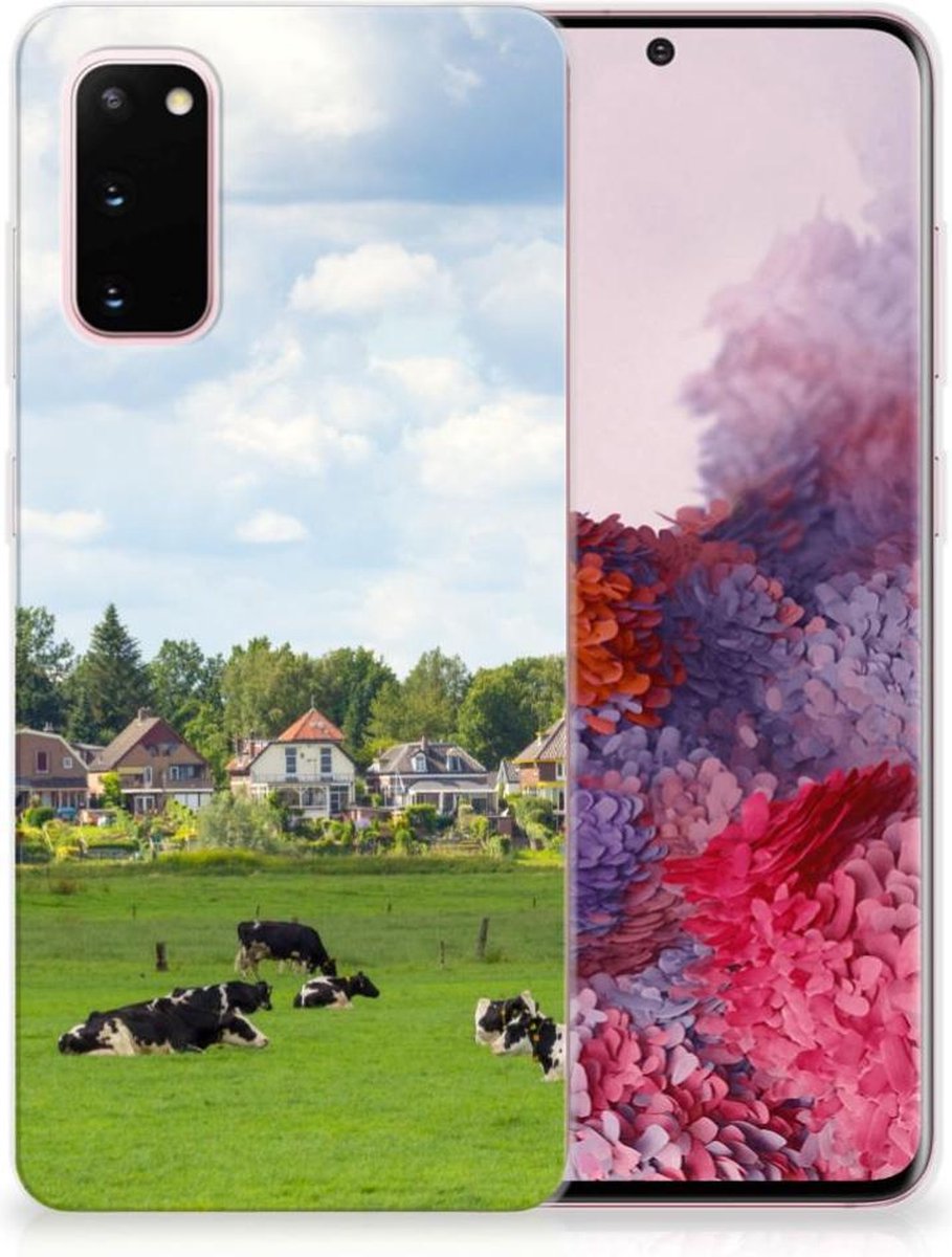 Samsung Galaxy S20 TPU Hoesje Koeien