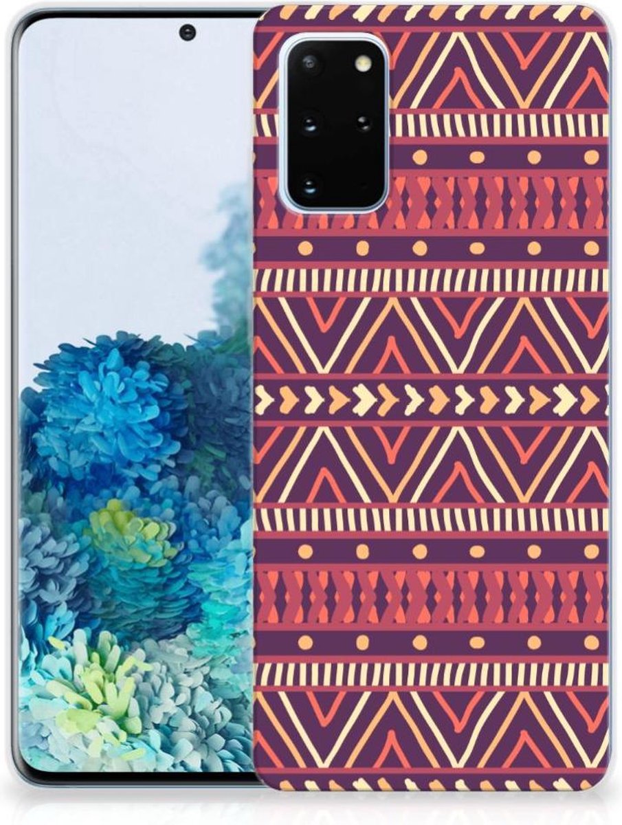 Samsung Galaxy S20 Plus TPU bumper Aztec Paars