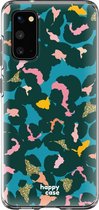 HappyCase Samsung Galaxy S20 Hoesje Flexibel TPU Summer Leopard Print