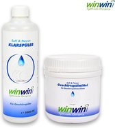 winwinCLEAN Vaatwasmiddel 500gr. + Spoelglans Middel.  + Spoelglans Middel - 100% Biologisch