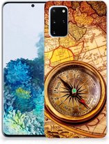 Siliconen Back Cover Geschikt voor Geschikt voor Samsung Galaxy S20 Plus Kompas