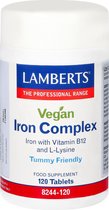 Lamberts - Iron IJzer complex Vegan - 120 tabletten