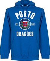 Porto Established Hooded Sweater - Blauw - L