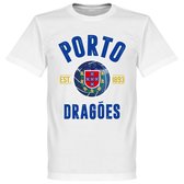 Porto Established T-Shirt - Wit - XXXXL