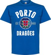 Porto Established T-Shirt - Blauw - M