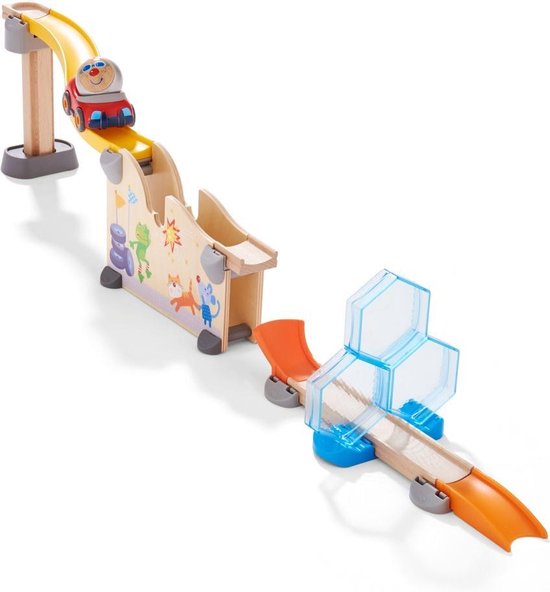 HABA Kullerbü Knikkerbaan – Basisdoos – Speelbaan Crashtest