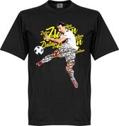 Zlatan Script T-Shirt - Zwart - 5XL