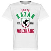 Rubin Kazan Established T-Shirt - Wit - 5XL