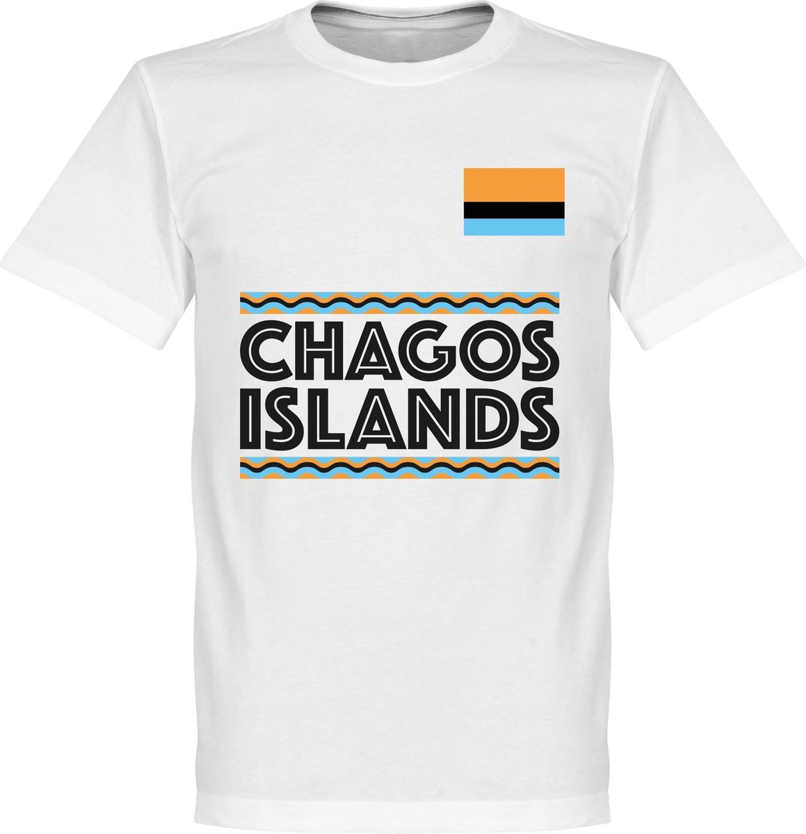 Chagos Islands Team T-Shirt - Wit - S