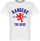 Rangers Established T-Shirt - Wit - 5XL