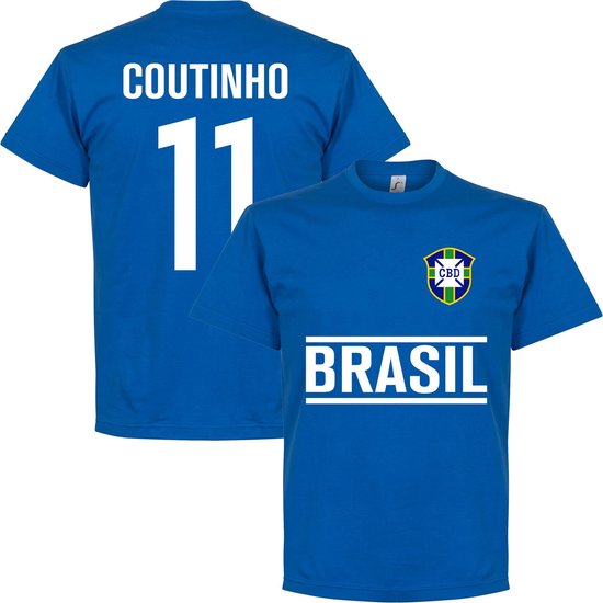 Brazilië Coutinho Team T-Shirt - XXXXL