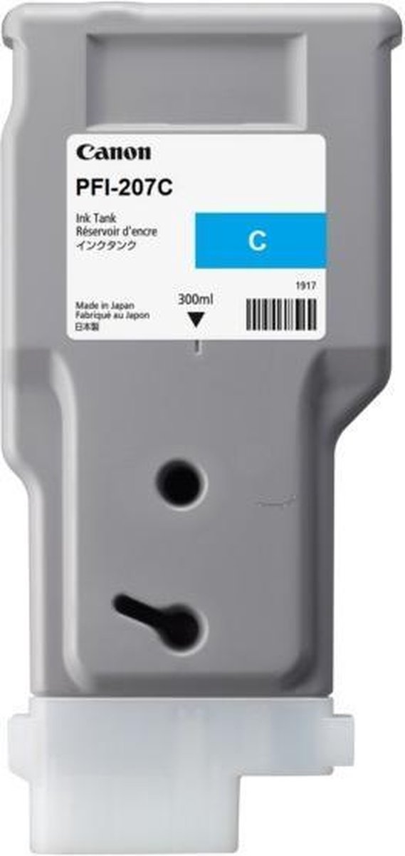 PFI-207C inktcartridge cyaan standard capacity 300ml 1-pack