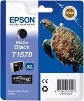 Epson T1578 - Inktcartridge / Mat Zwart