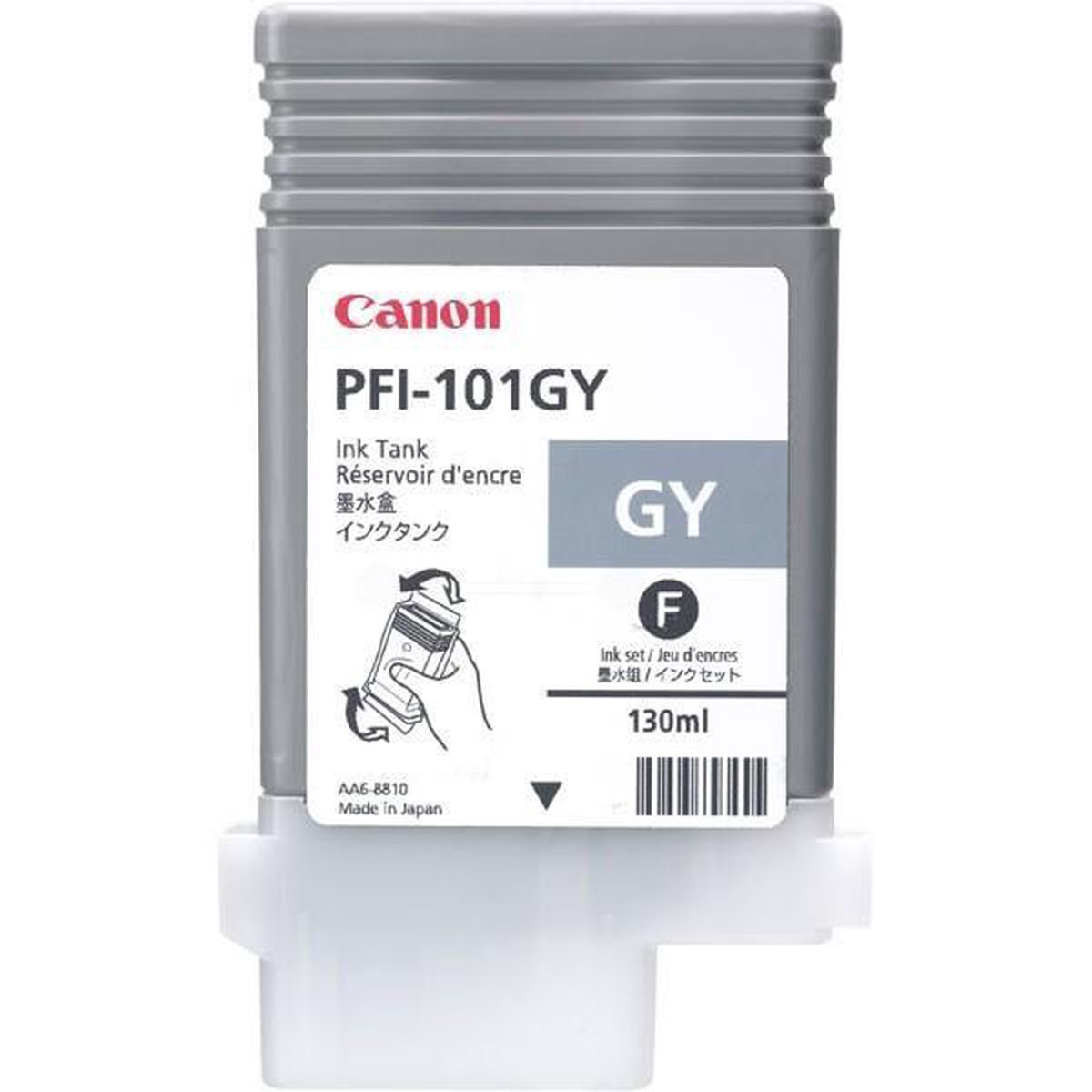 Canon PFI101 Inktcartridge - Grijs