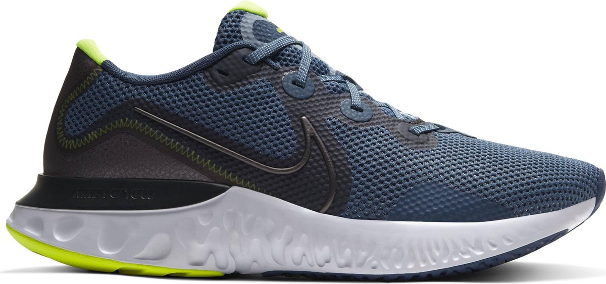 Nike Renew Run Heren Sportschoenen Diffused /Mtlc Dark Grijs