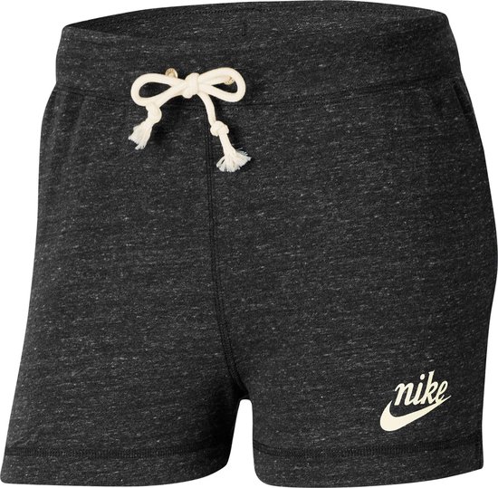 Nike Nsgyvntg Short Sportbroek Dames Black/Sail - Maat L | Bestel nu!