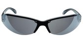 Icon Eyewear Zonnebril SPLITZ - Mat zwart montuur  - Grijze glazen