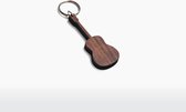 Porte-clés en bois Berben Design - Guitare - Noyer
