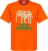 Ivoorkust Allez Les Elephants T-Shirt - 4XL