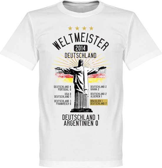 T-shirt Allemagne Road To Victory Coupe du monde 2014 - XXXXL