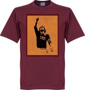 Totti Silhouette T-Shirt - Rood - S
