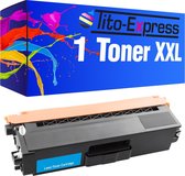 PlatinumSerie® 1 XXL toner alternatief voor Brother TN-325 cyaan