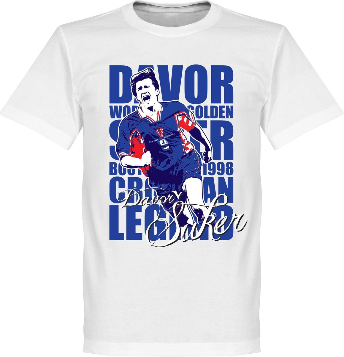 Davor Suker Legend T-Shirt - XXXL