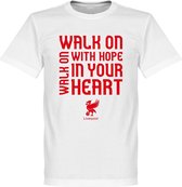 Liverpool Walk On T-Shirt - Wit - XXXXL