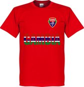 Gambia Team T-Shirt - Rood - XXXL