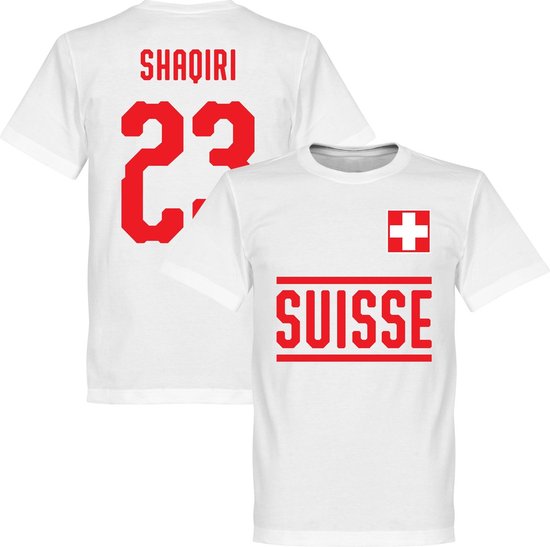 Zwitserland Shaqiri 23 Team T-Shirt  - S
