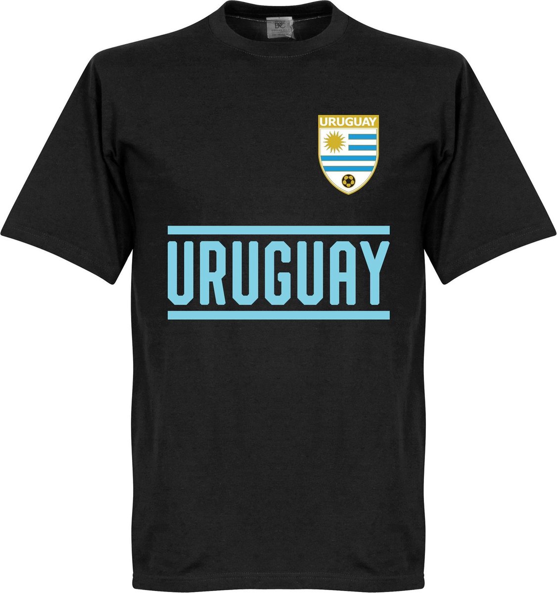 Uruguay Team T-Shirt - Zwart - L