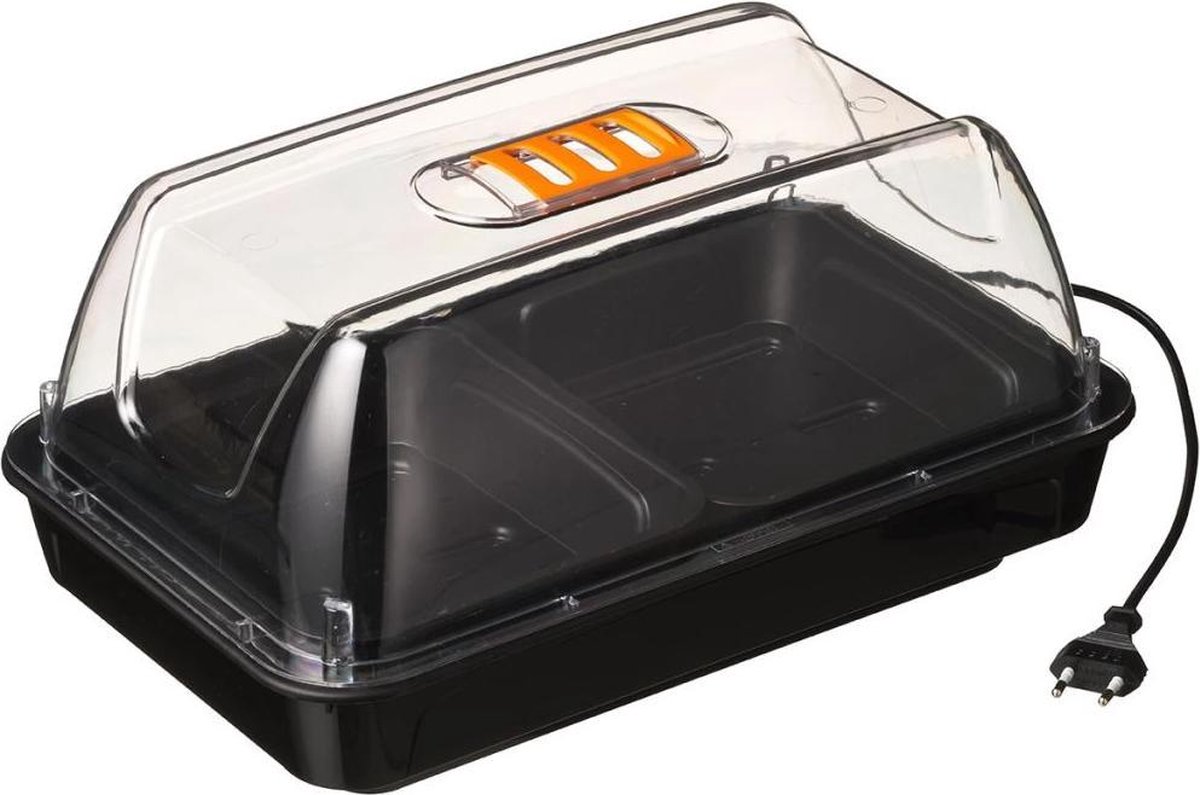 Talen Tools Nature Mini-serre chauffante - 19 x 38 x 24cm
