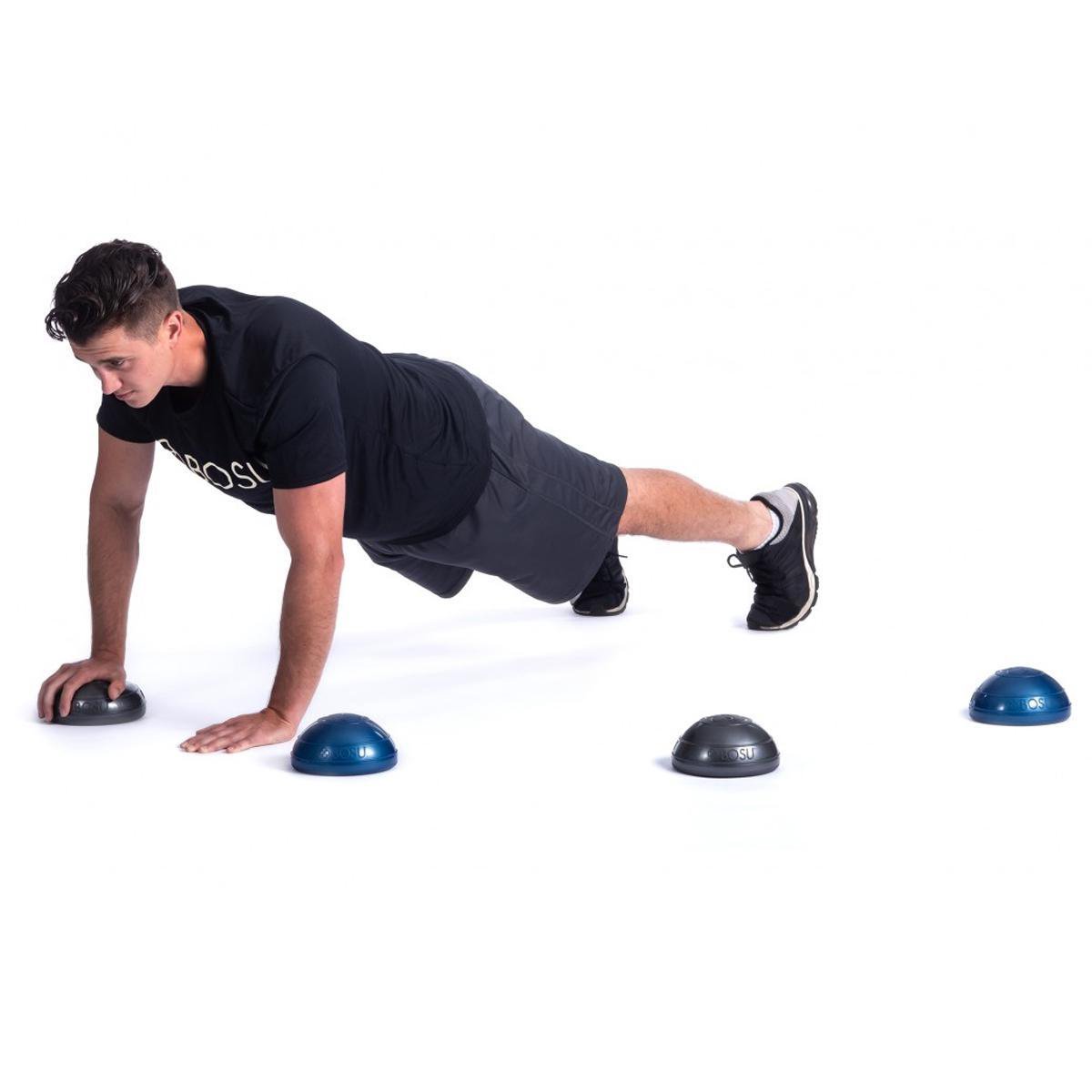 BOSU Balance Pods (lot De 2) - Bleu - Demi-sphères D'équilibre - Neuf