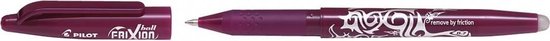 Frixion roller ball pen - Uitgumbaar - 0,7 mm - Wijnrood