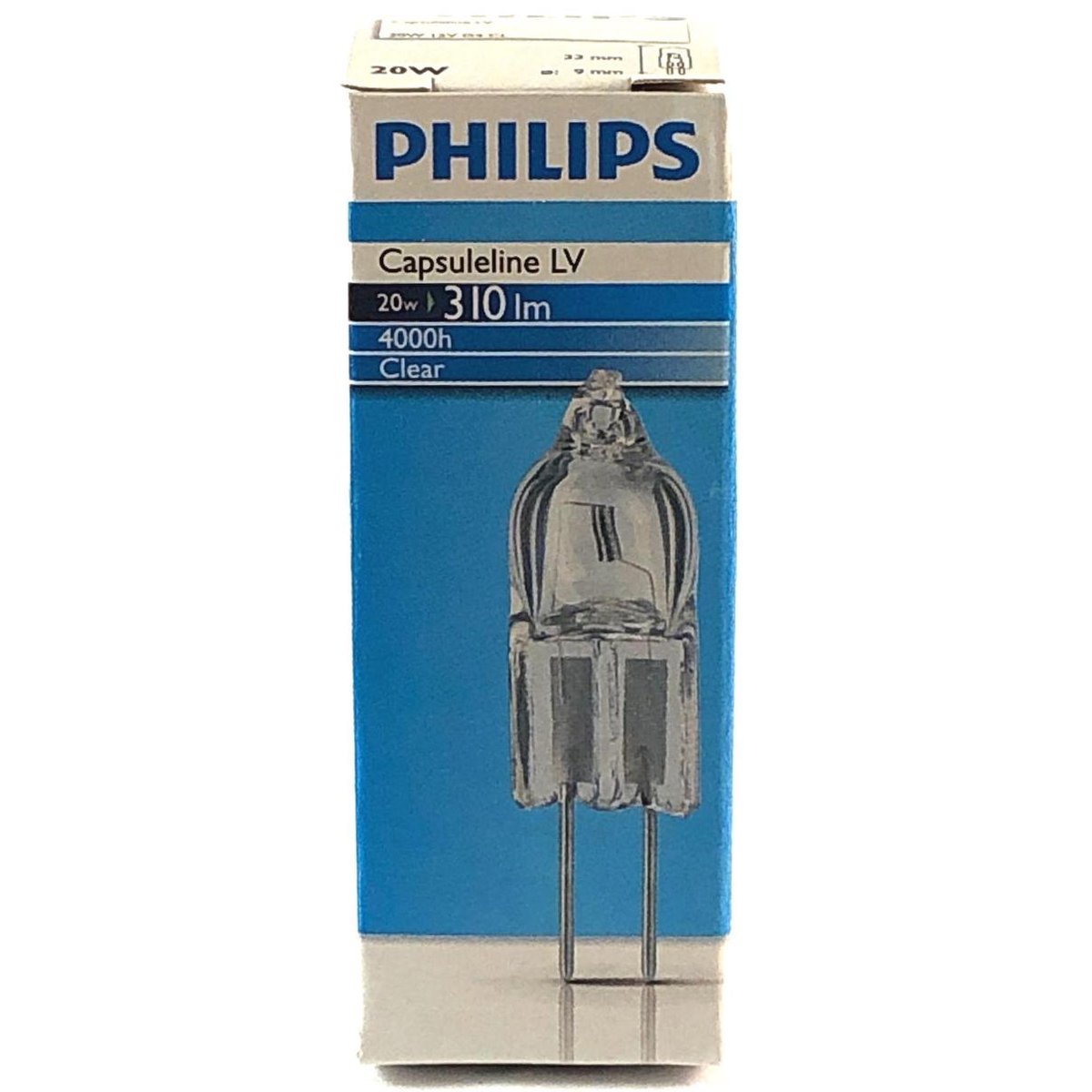 Philips Capsuleline 20W C Wit halogeenlamp | bol.com