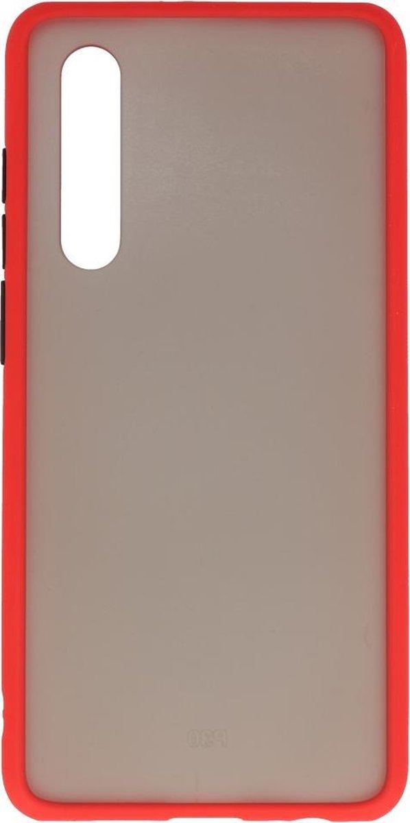 Hardcase Backcover voor Huawei P30 Rood