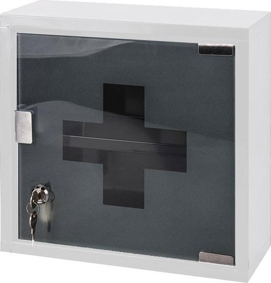 Haushalt 33353 - Medicijnkastje - Glas - 30 x 12 x 45 cm