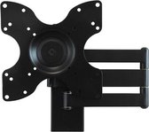 DQ Wall-Support Rotate Triple L black TV Beugel