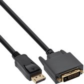 Delock - DisplayPort naar DVI Beeldscherm Kabel - zwart - 2 meter
