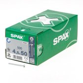 Spax Spaanplaatschroef Verzinkt PK 4.5 x 50 - 500 stuks