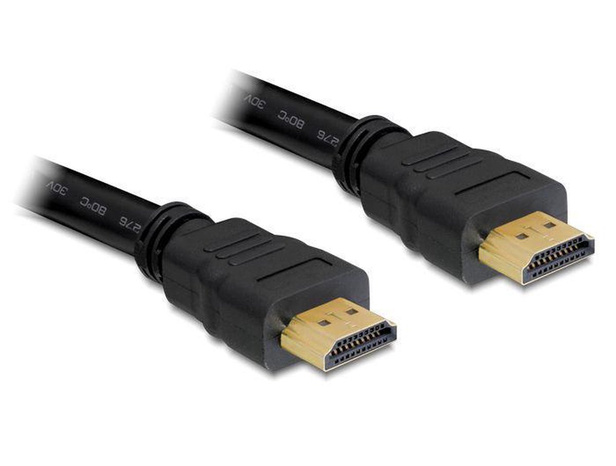 DeLOCK HDMI kabels 20m, HDMI - HDMI