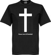 Peace, Love, Football T-shirt - XL