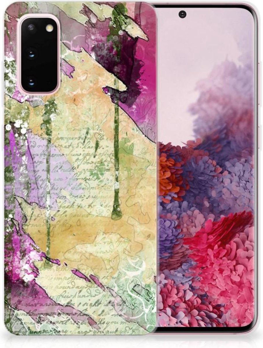 Hoesje maken Samsung Galaxy S20 Letter Painting