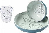 Done by Deer Dreamy Dots Dinerset Blue