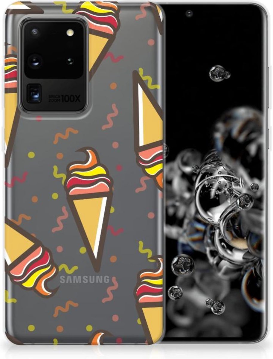 Samsung Galaxy S20 Ultra Siliconen Case Icecream