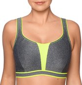 PrimaDonna Sport The Sweater Sport Bh met beugel - Cosmic Grey - Maat 70F