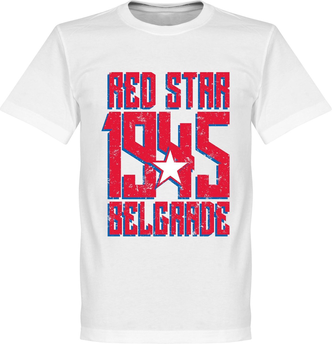 Rode Ster Belgrado 1945 T-Shirt - XXXXL