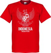 Indonesië Logo T-Shirt - Rood - XS
