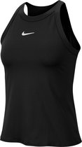 Nike Nkct Dry Tank Sporttop Dames - Black/White - Maat M
