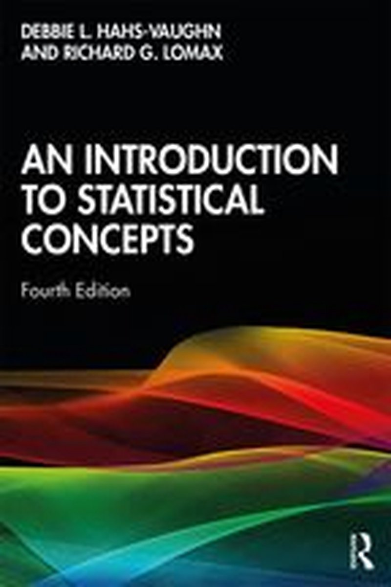 Omslag van An Introduction to Statistical Concepts